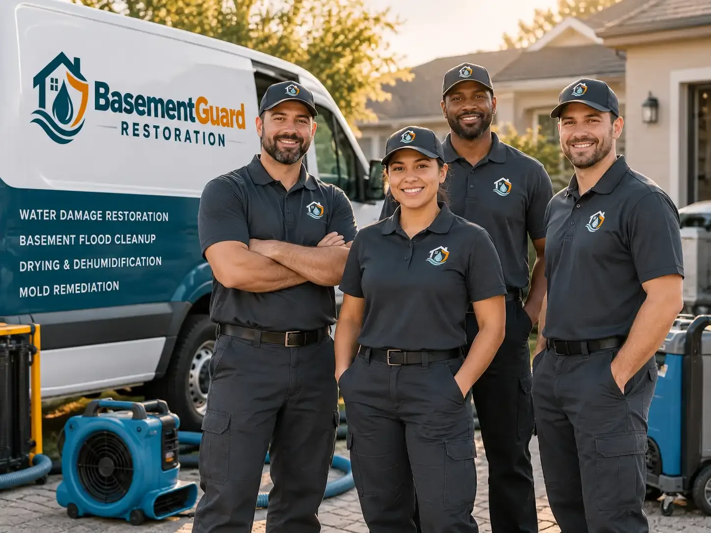 Basement Water Damage Restoration company in Saint Louisville, OH